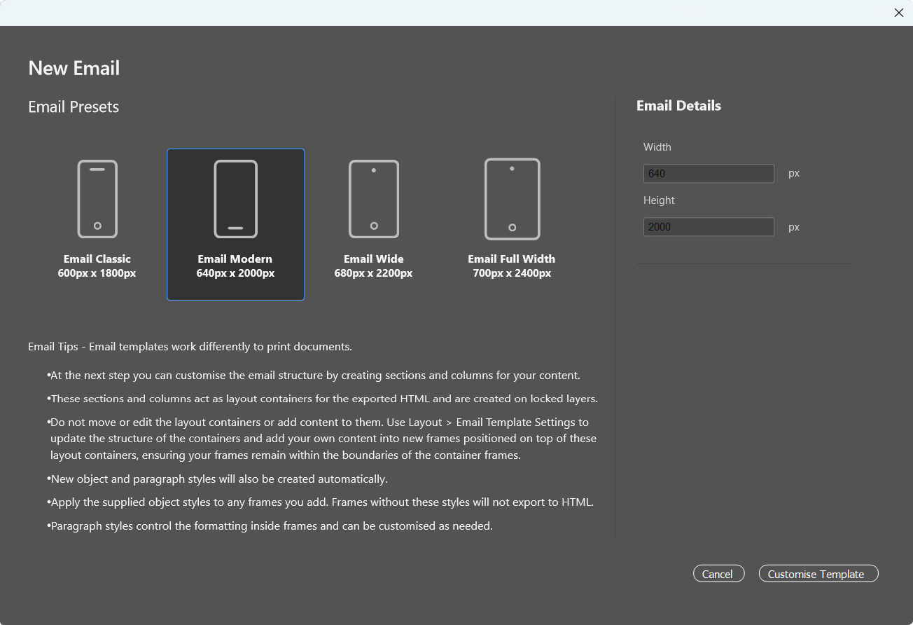 email exporter for indesign