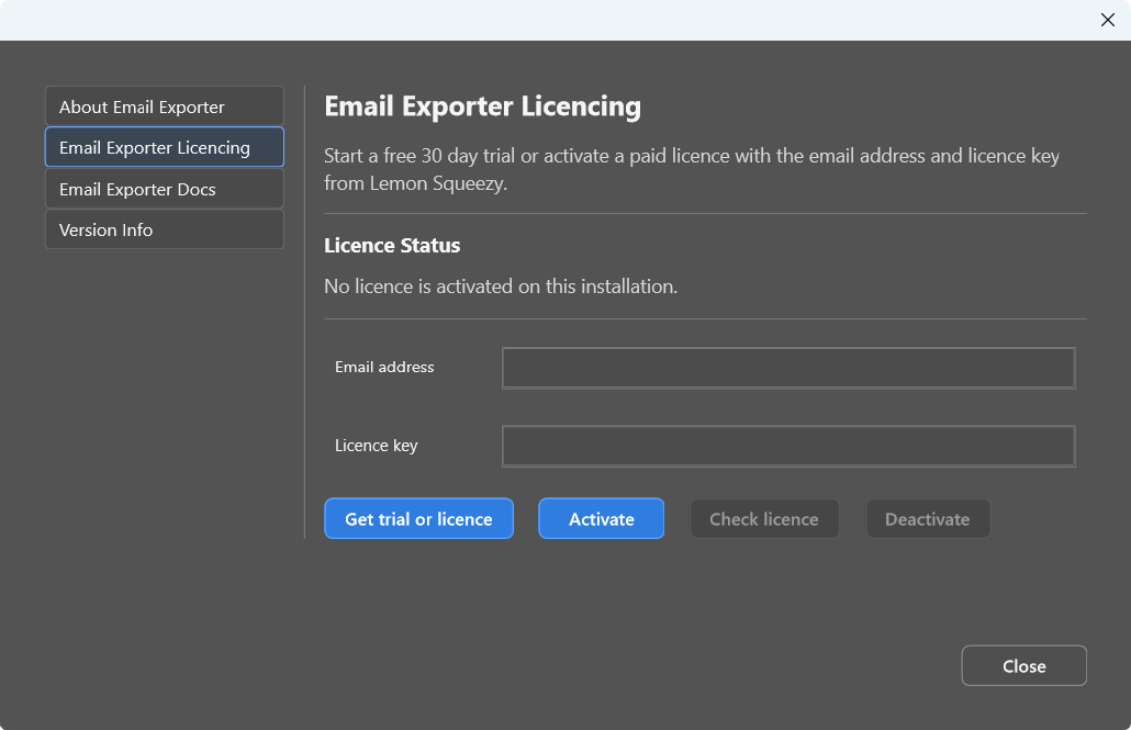 licence highlander email exporter for indesign