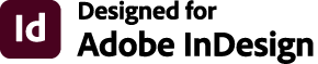 Designed for Adobe InDesign badge